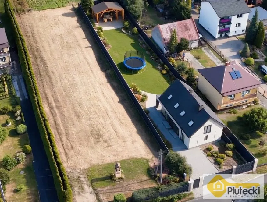 działka budowlana w gm. Liszki- PnB, projekt